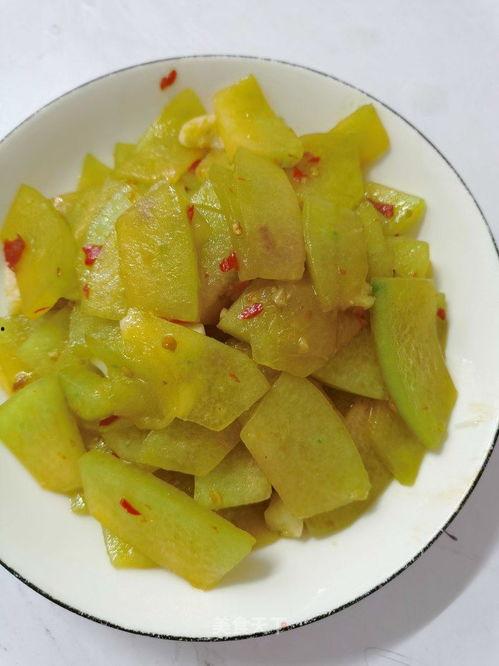 哈密瓜炒着吃的,哈密瓜炒制新体验